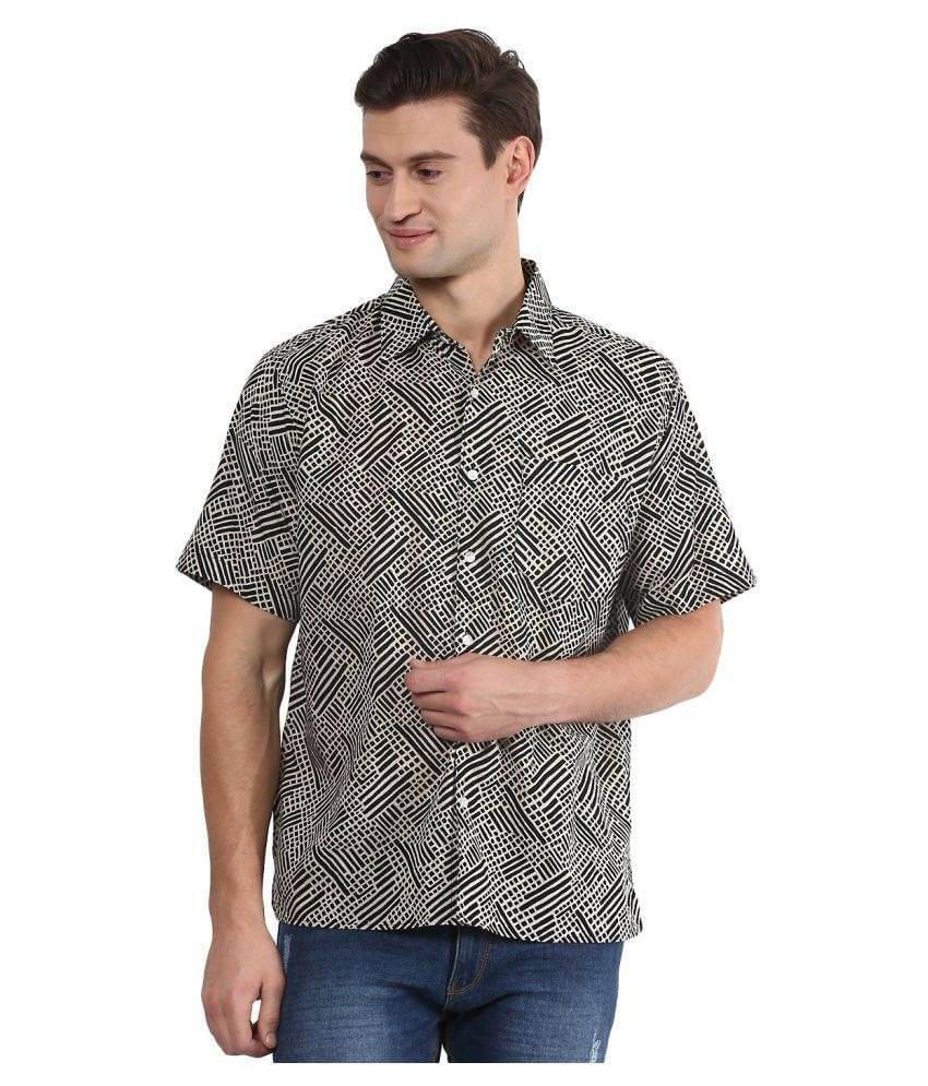     			Vivid India Multi Partywear Regular Fit Shirt