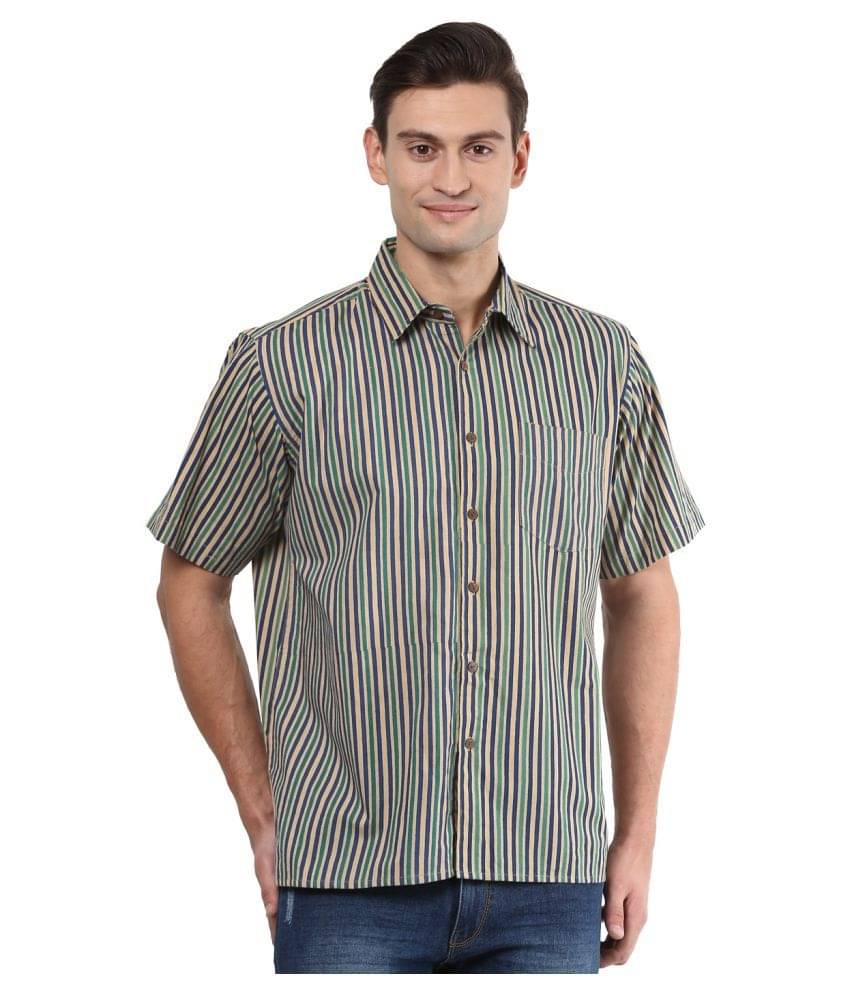     			Vivid India Multi Partywear Regular Fit Shirt