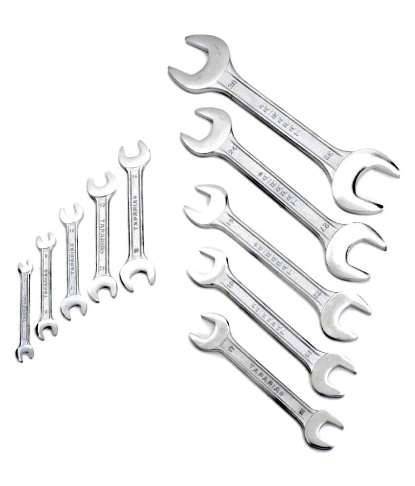 Taparia Open End Spanner Set of 10 Pc Taparia Open End Spanner Set of 10 Pc