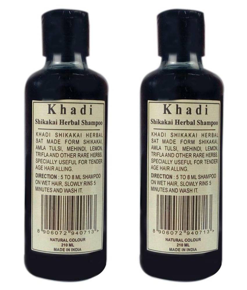     			Khadi Herbal Shikakai Shampoo 210 ml Pack of 2