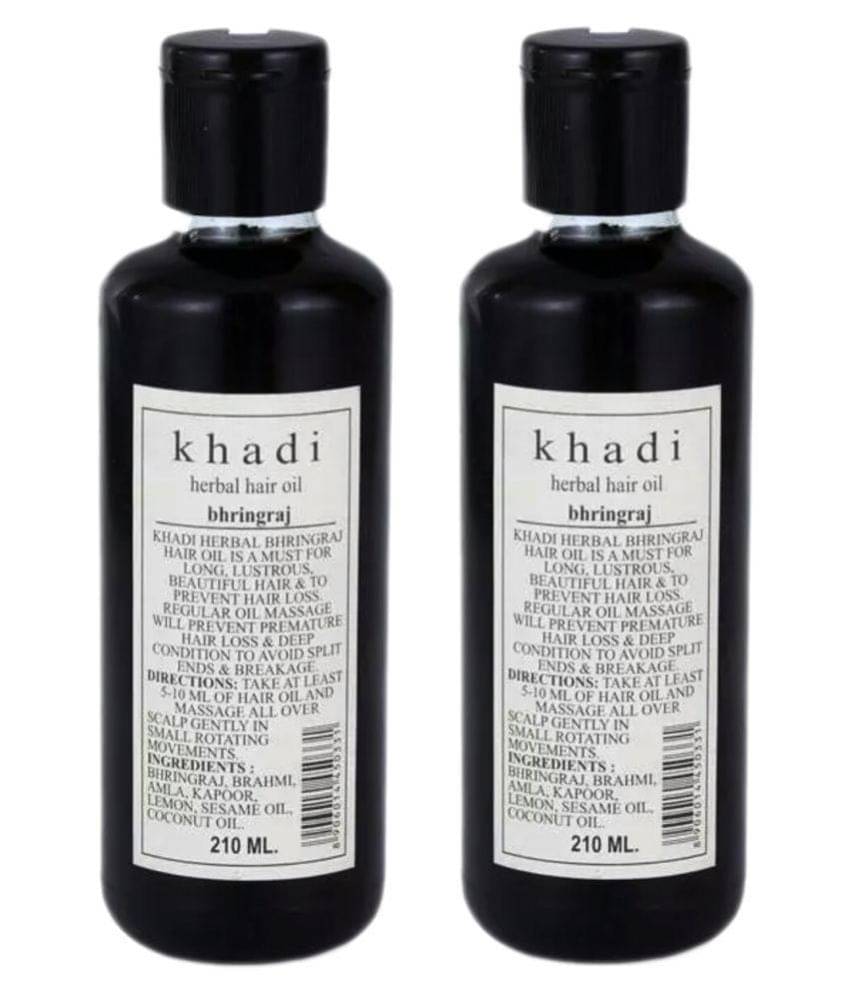     			Khadi Herbal Bhringraj Hair Oil 420 ml Pack of 2