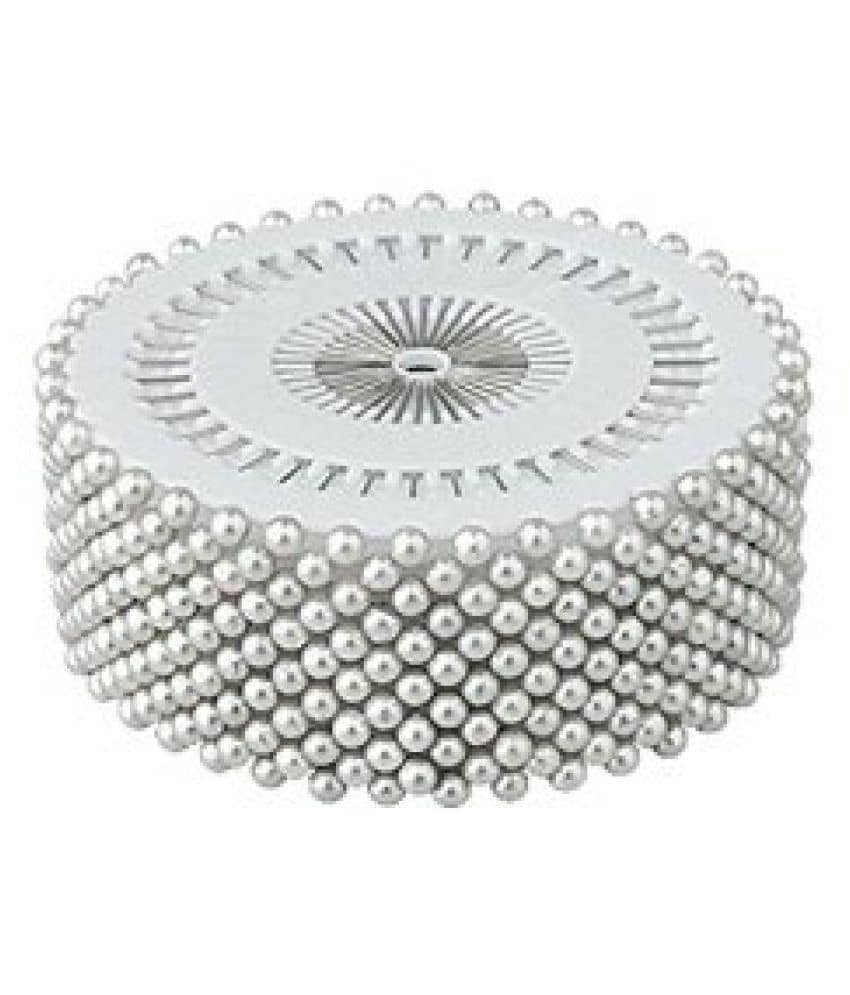 Vardhman White Faux Pearl Head Sewing Pin - 480 Pcs - Stationery | Buy online on ZillyBuy