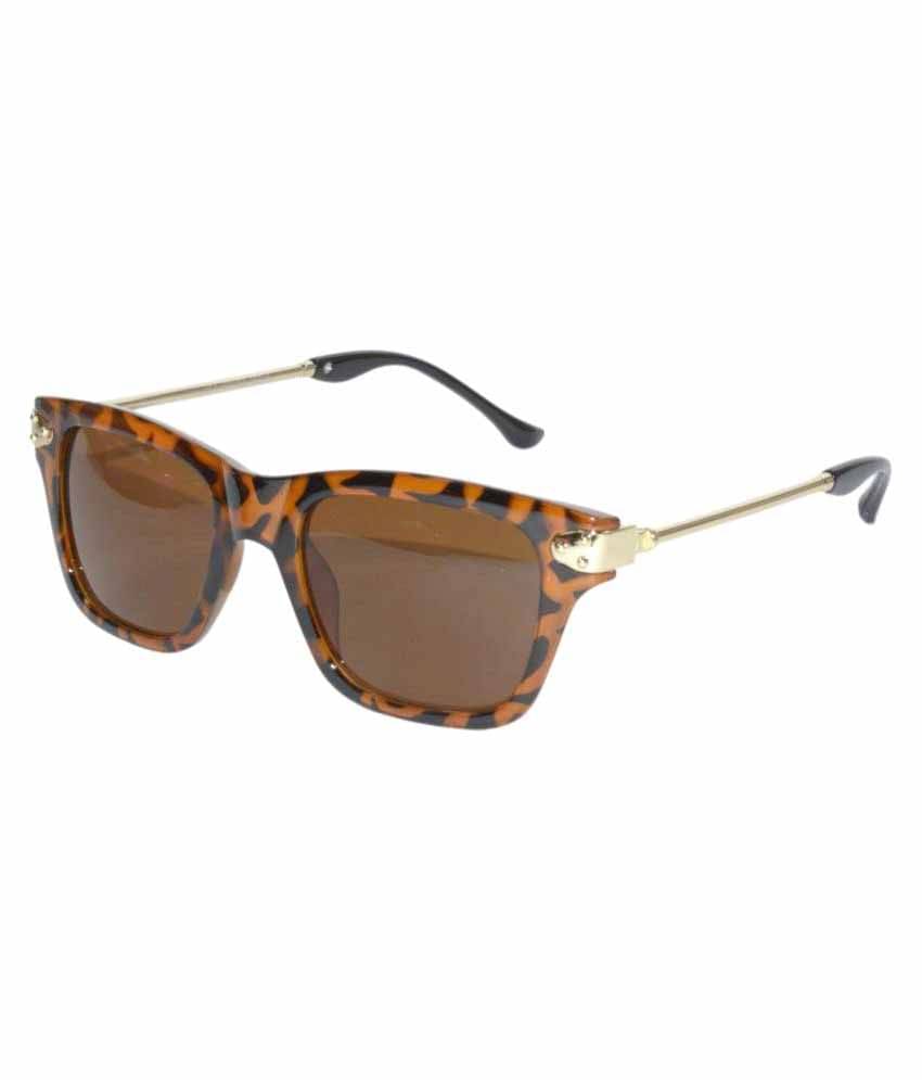     			Peter Jones - Brown Square Sunglasses ( AL-231DA )