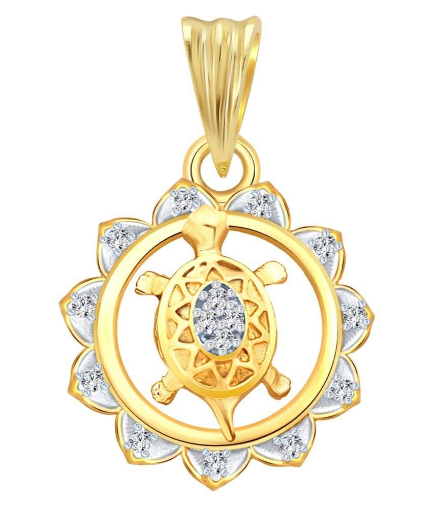 Vighnaharta Golden Pendant     			Vighnaharta Golden Pendant