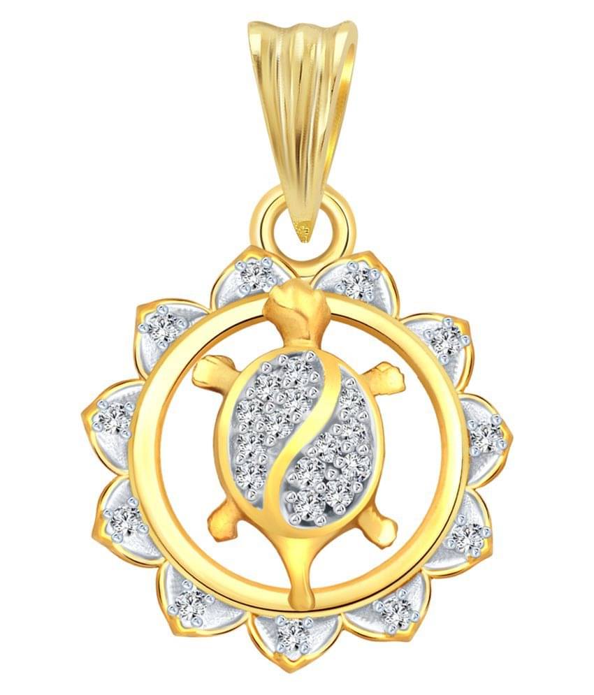 Vighnaharta Golden Alloy Pendant Vighnaharta Golden Alloy Pendant