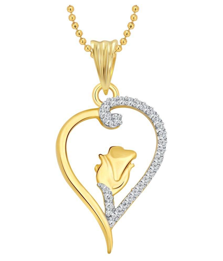 Vighnaharta 18Kt Gold Pendant Set Vighnaharta 18Kt Gold Pendant Set