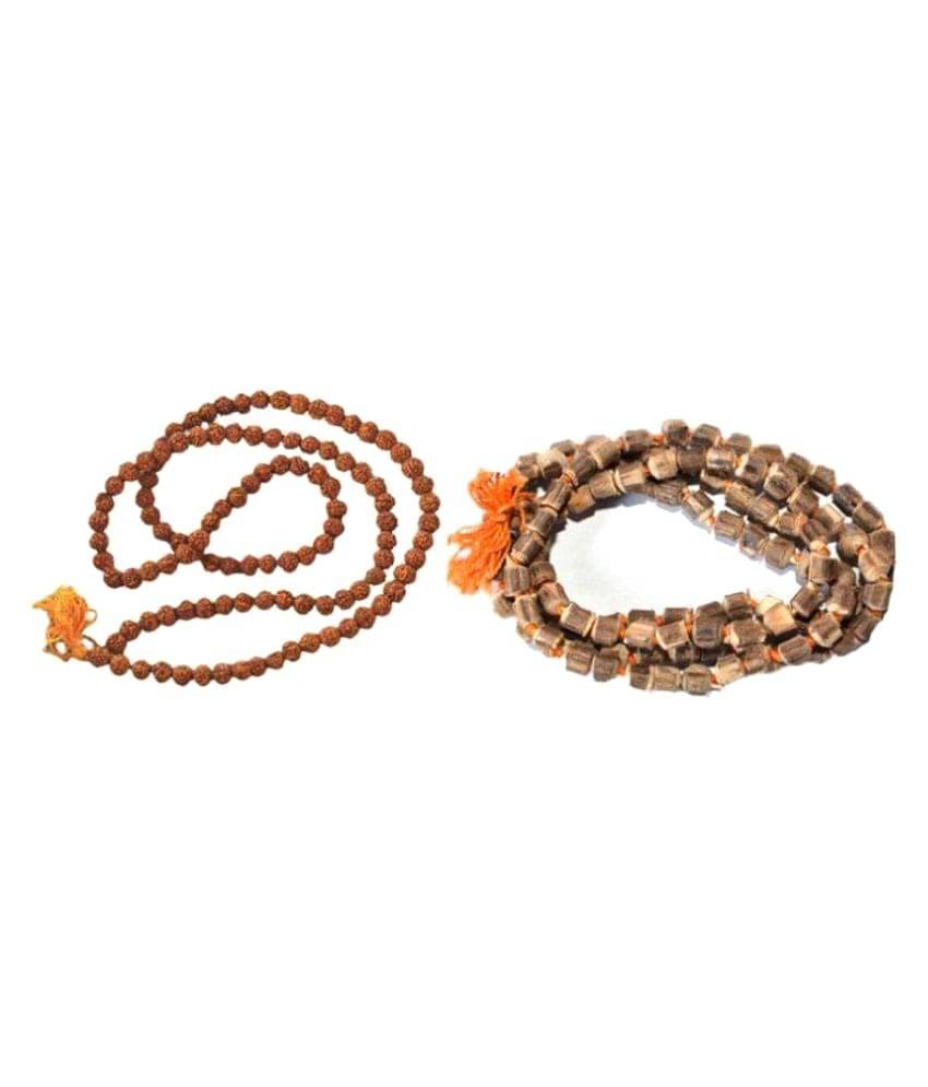     			Pooja Mala Combo Rudraksha & Tulsi Rosary