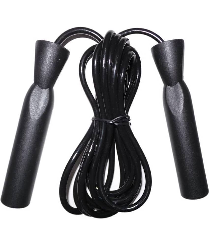 HRS Black Skipping Rope - Sports and Fitness Equipment | Buy online on ZillyBuy