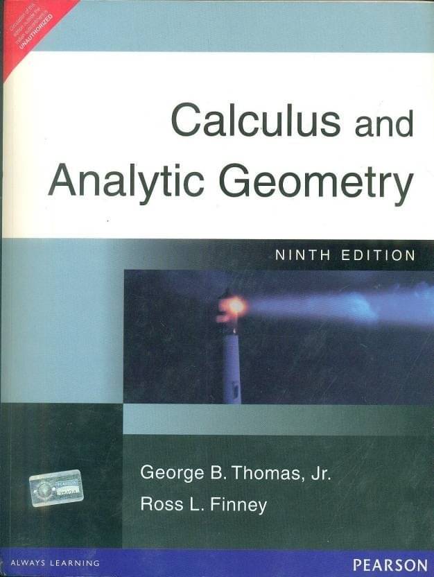 Calculas & Analytical Geometry Calculas & Analytical Geometry