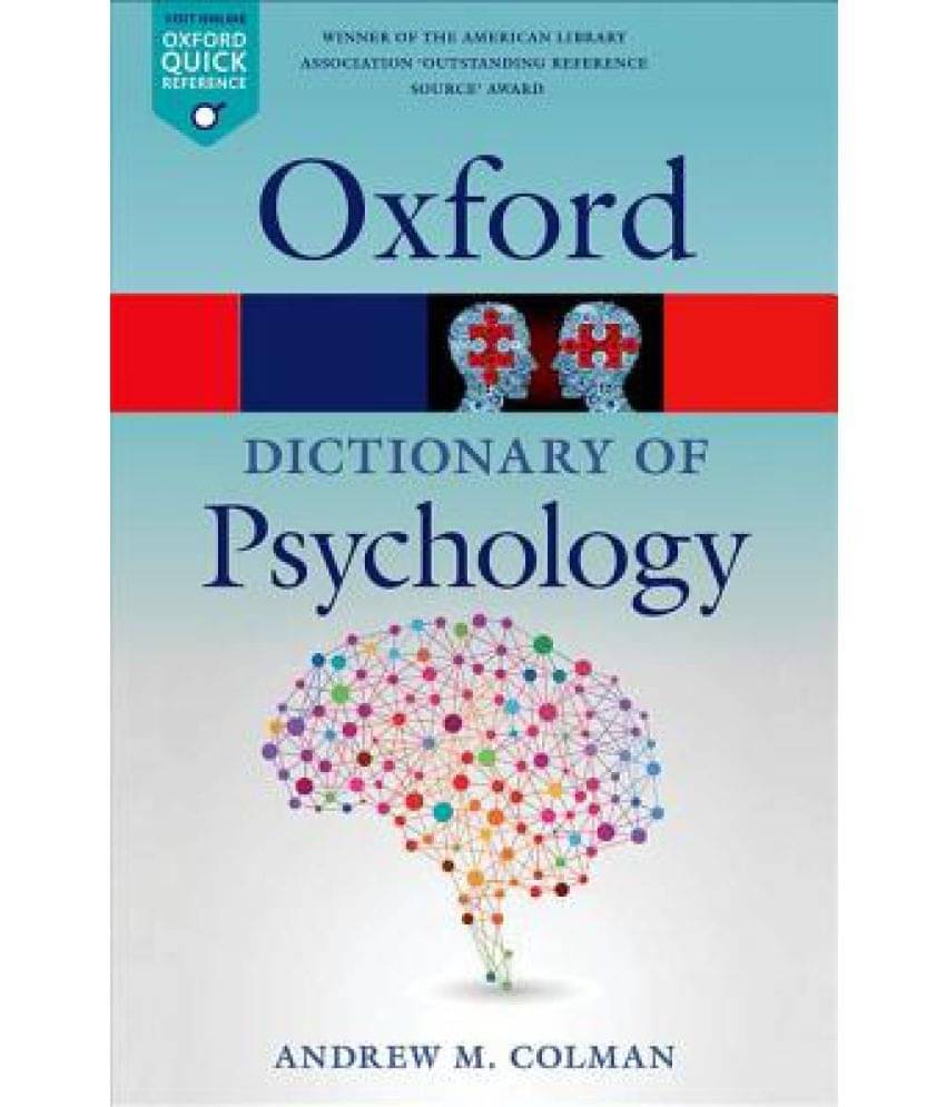 A Dictionary of Psychology A Dictionary of Psychology