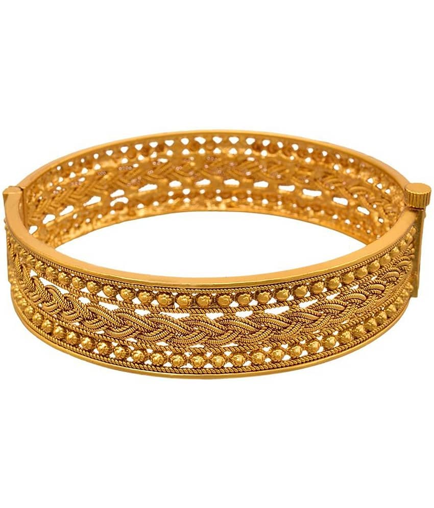JFL - Jewellery For Less Ethnic One Gram Gold Plated Bracelet for Women - Bangles & Bracelets | Buy online on ZillyBuy