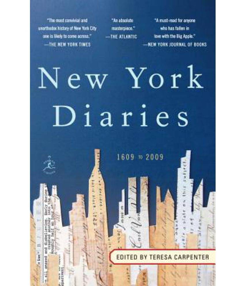     			New York Diaries: 1609 to 2009