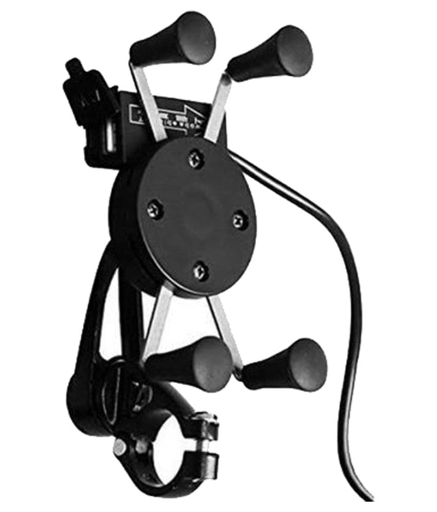     			AutoStark Spider Bike Mobile Holder with USB Charger
