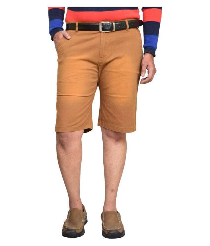 British Terminal Brown Cotton Men's Shorts ( Pack of 1 ) British Terminal Brown Cotton Men's Shorts ( Pack of 1 )