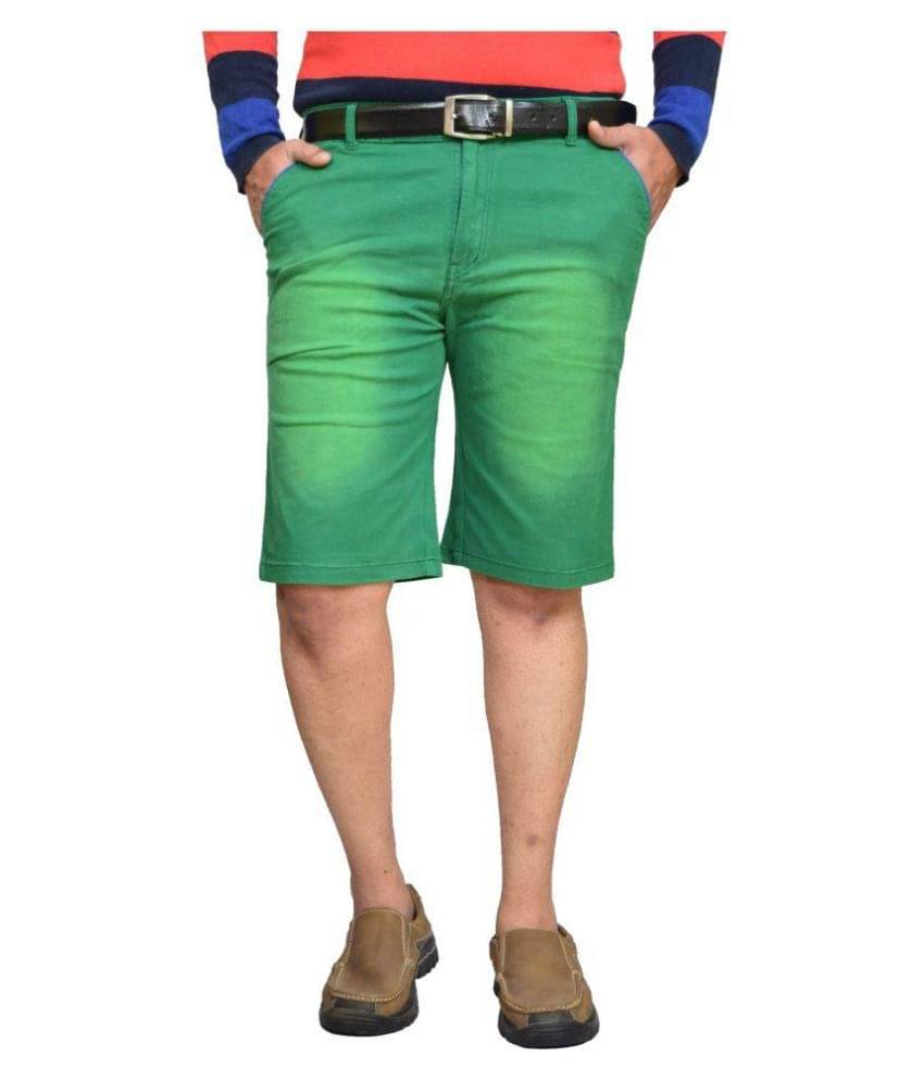 British Terminal Green Shorts British Terminal Green Shorts