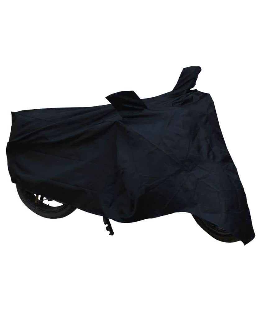 Bike Black Polyester Bike Body Cover