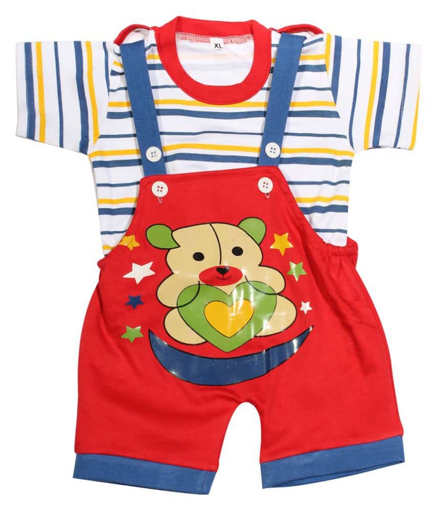 Babeezworld Baby Girls 100% Cotton ( Multi Color )