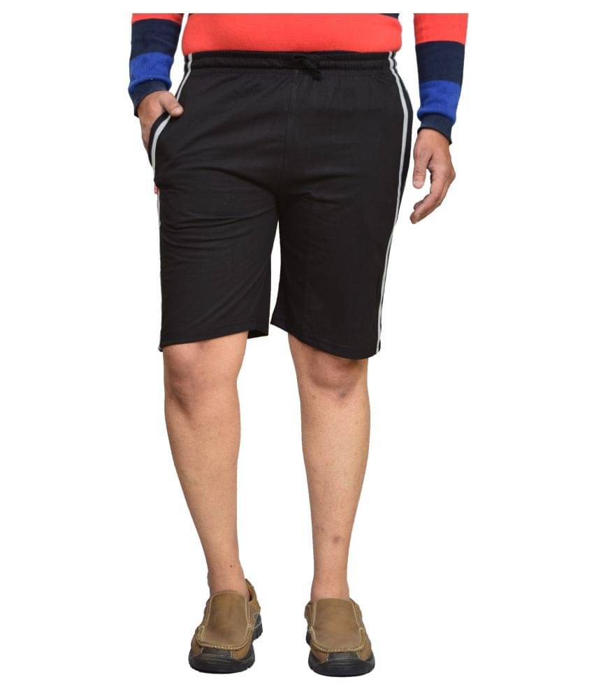     			British Terminal Black Shorts
