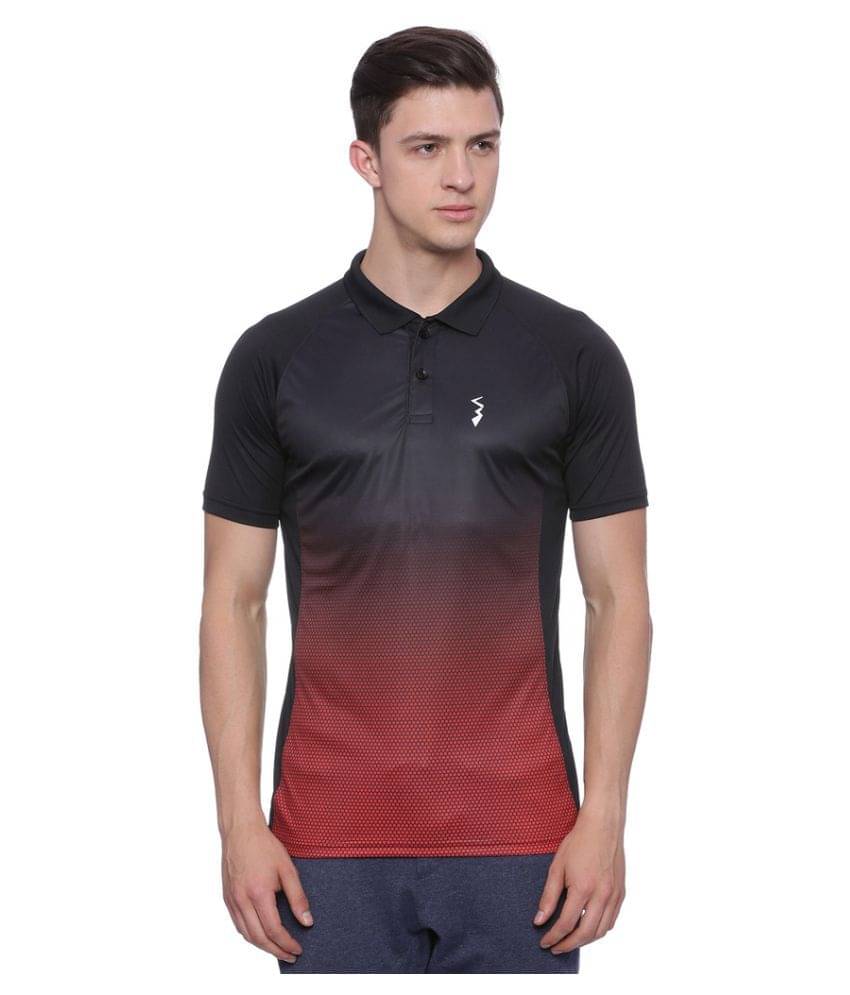     			Campus Sutra Pack of 1 Polyester Colorblock Half Sleeves Men's Polo T Shirt ( Multicolor )
