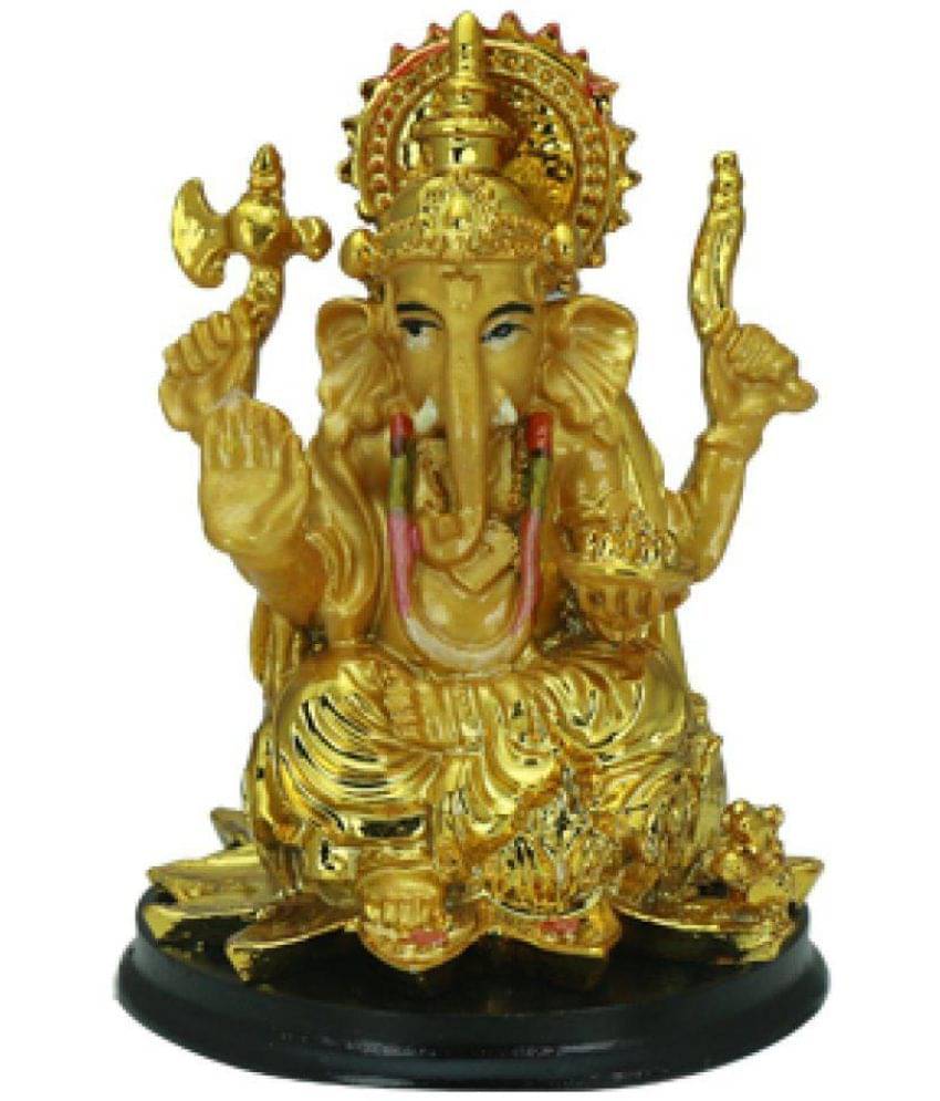     			Pure Life And Co. Ganesha Polyresin Idol