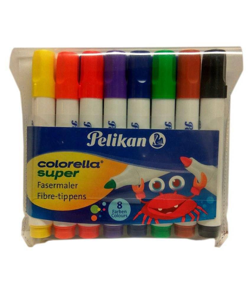     			Pelikan Colorella Super Thick Fibre -Tip Pen Set