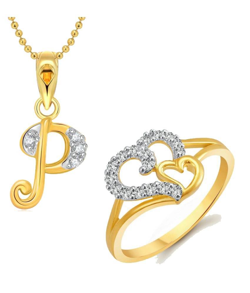     			Vighnaharta - Gold Rings Combo (Pack of 1)