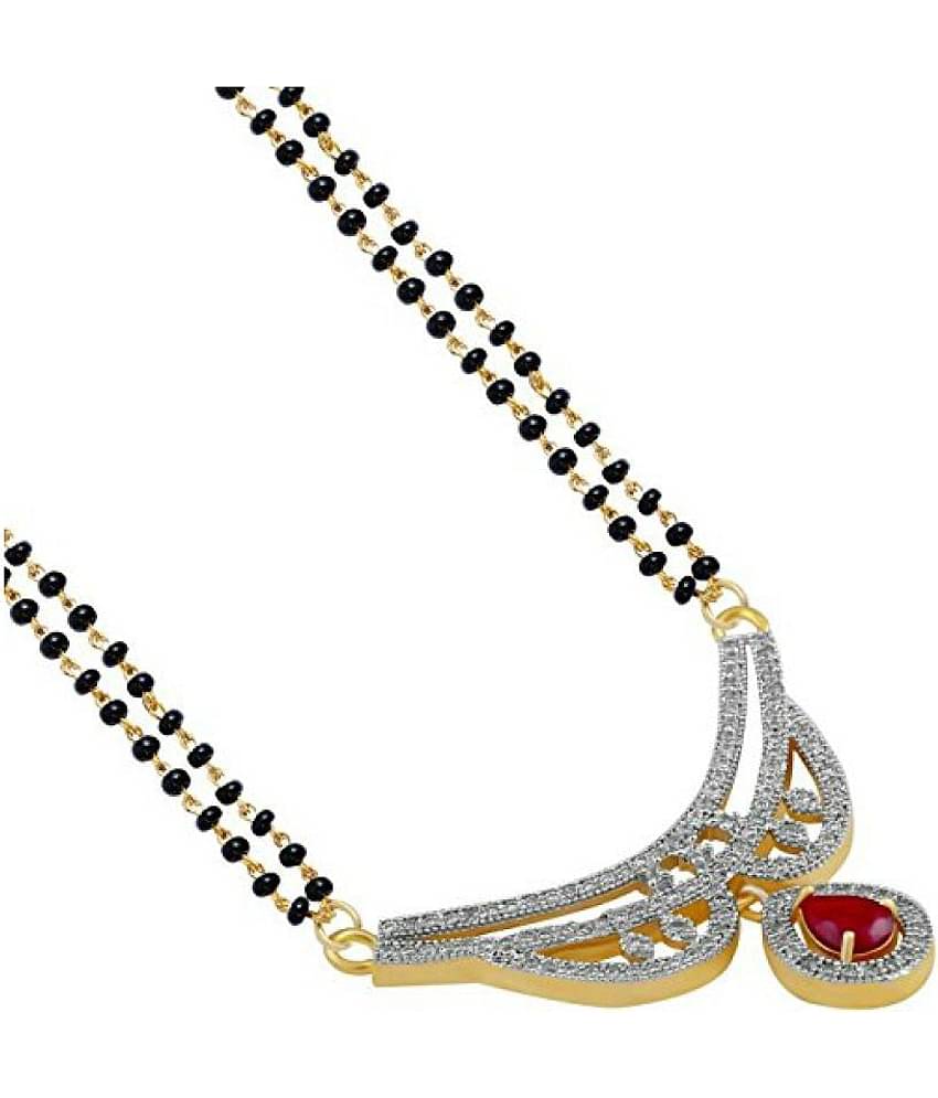 YOUBELLA Multi Color Mangalsutra Set ( Pack of 1 )