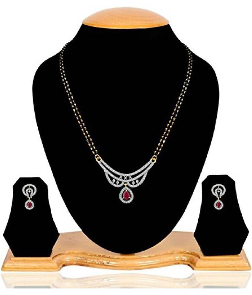YOUBELLA Multi Color Mangalsutra Set ( Pack of 1 )