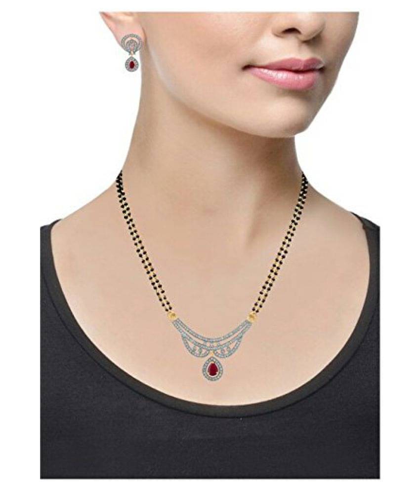     			YOUBELLA Multi Color Mangalsutra Set ( Pack of 1 )