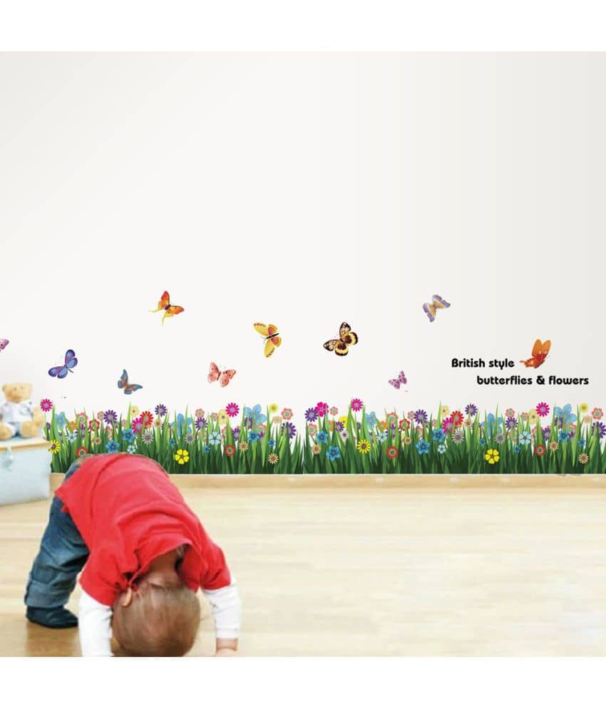 Decor Villa Grasses Vinyl Wall Stickers