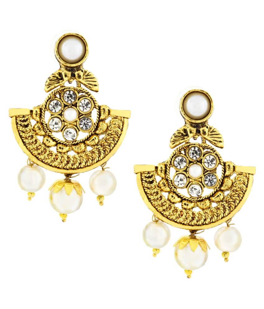 The Jewelbox Golden Balis - Earrings | Buy online on ZillyBuy
