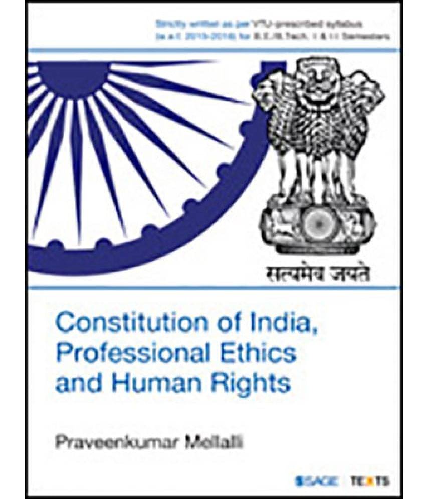     			Constitution of India, Professional Ethics and Human Rights