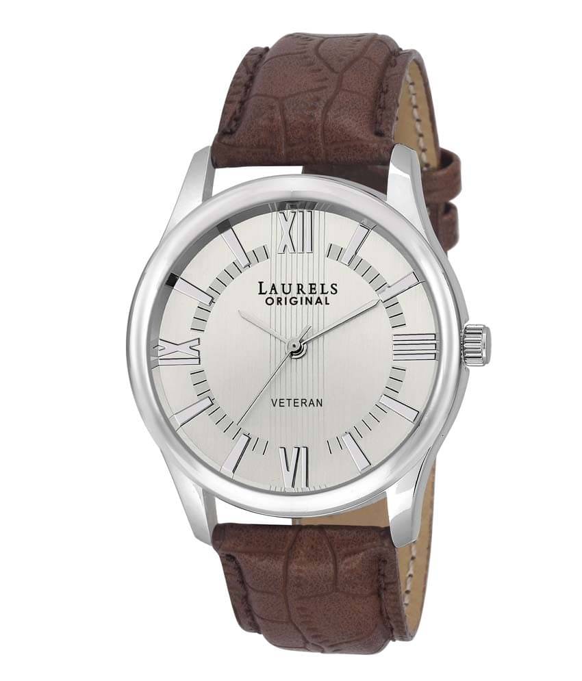 Laurels Analogue White Dial Men's Watch (Lo-Vet-201) Laurels Analogue White Dial Men's Watch (Lo-Vet-201)