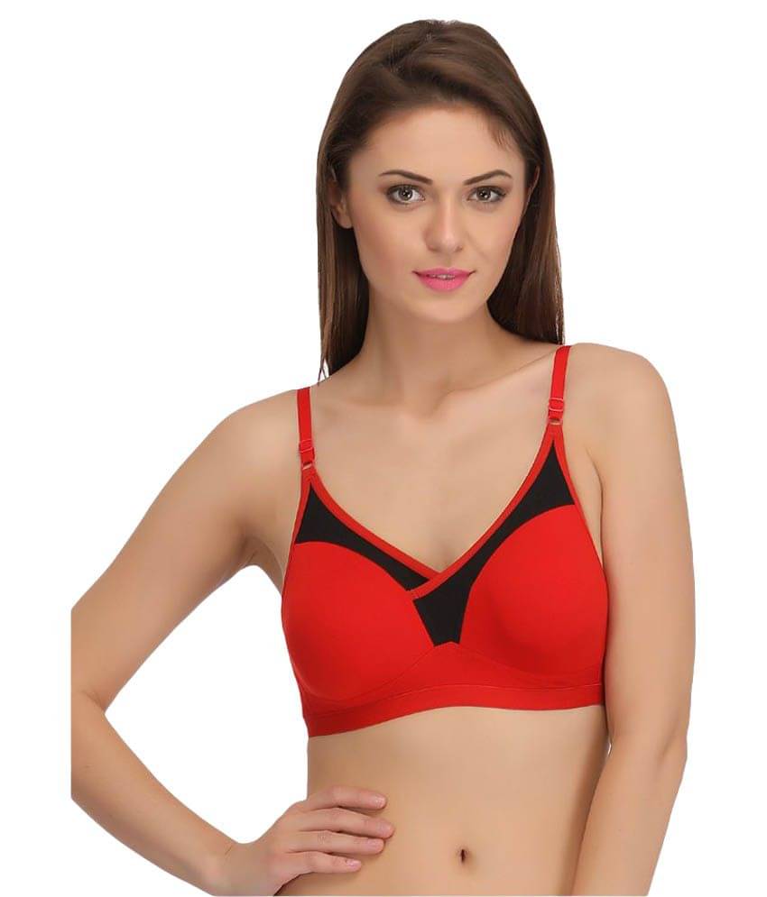     			Clovia Poly Cotton T-Shirt Bra