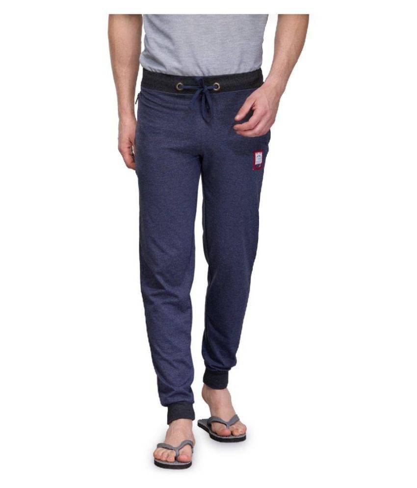     			FeelBlue Blue Cotton Trackpants Pack of 1