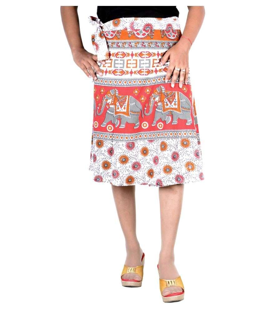 Sttoffa Cotton Wrap Skirt Sttoffa Cotton Wrap Skirt