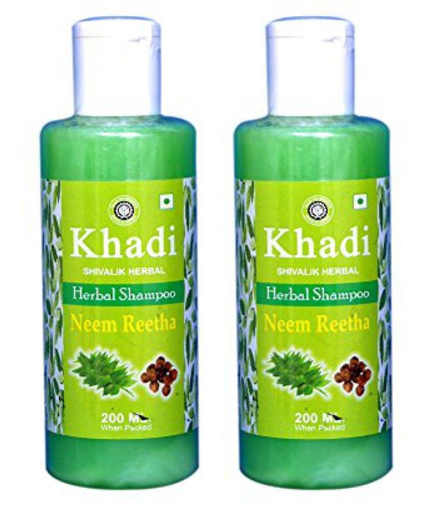    			Khadi Neem Reetha Herbal Shampoo 200ml Combo(Pack of 2)