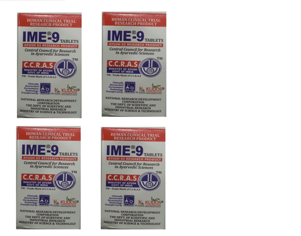     			Kudos IME -9 60 Tablets (Combo of 4)