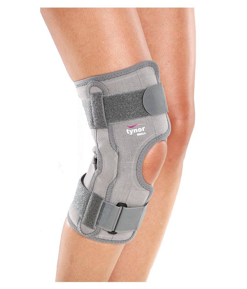 Tynor Functional Knee Support, Grey, Small, 1 Unit Tynor Functional Knee Support, Grey, Small, 1 Unit