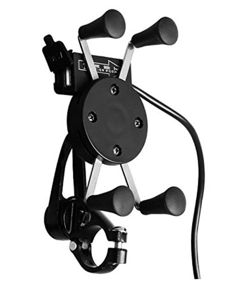 Enfield Works X-Grip Mobile Holder with USB Charger Enfield Works X-Grip Mobile Holder with USB Charger
