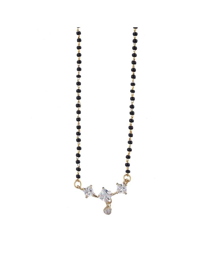     			Zeneme Golden Alloy Mangalsutra Set