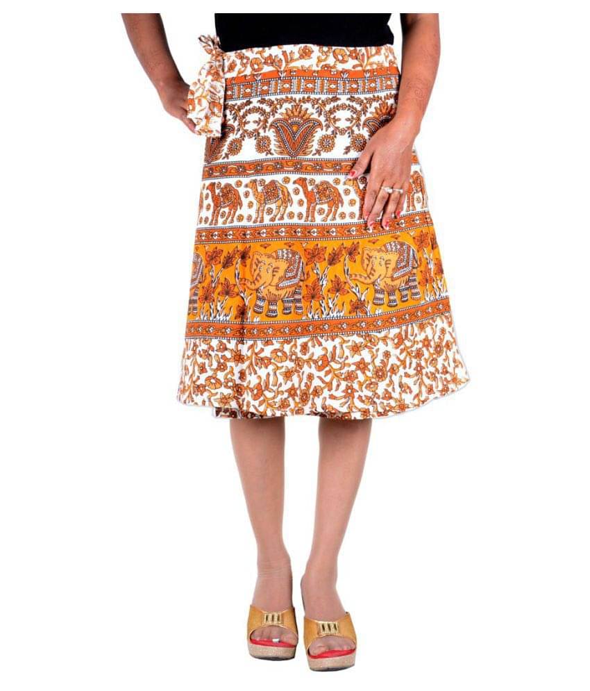 Sttoffa Cotton Wrap Skirt Sttoffa Cotton Wrap Skirt