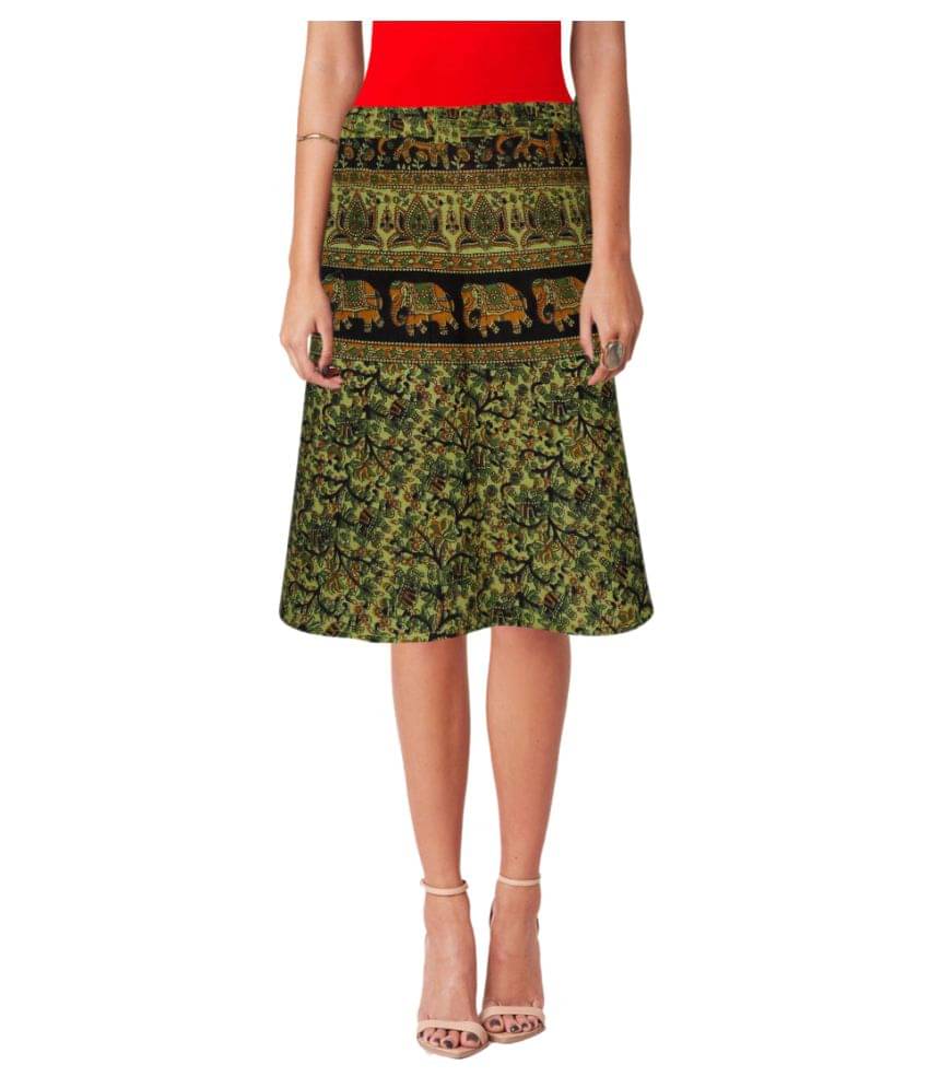     			Sttoffa Cotton Wrap Skirt