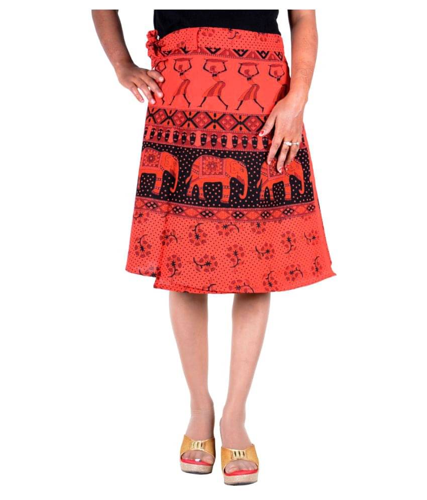 Sttoffa Cotton Wrap Skirt Sttoffa Cotton Wrap Skirt