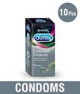 Durex Condom - Extended Pleasure (Pack of 10)