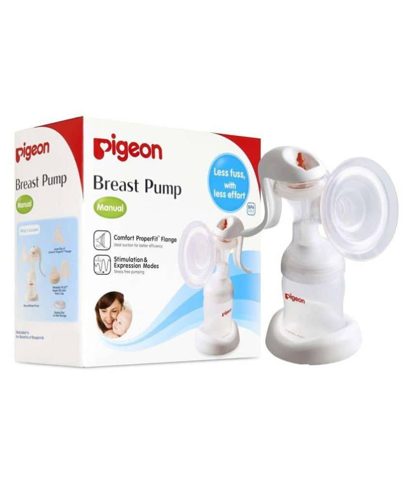 Pigeon Baby White Manual breast pumps