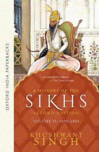 A History Of The Sikhs Volume 2 1839-2004 A History Of The Sikhs Volume 2 1839-2004
