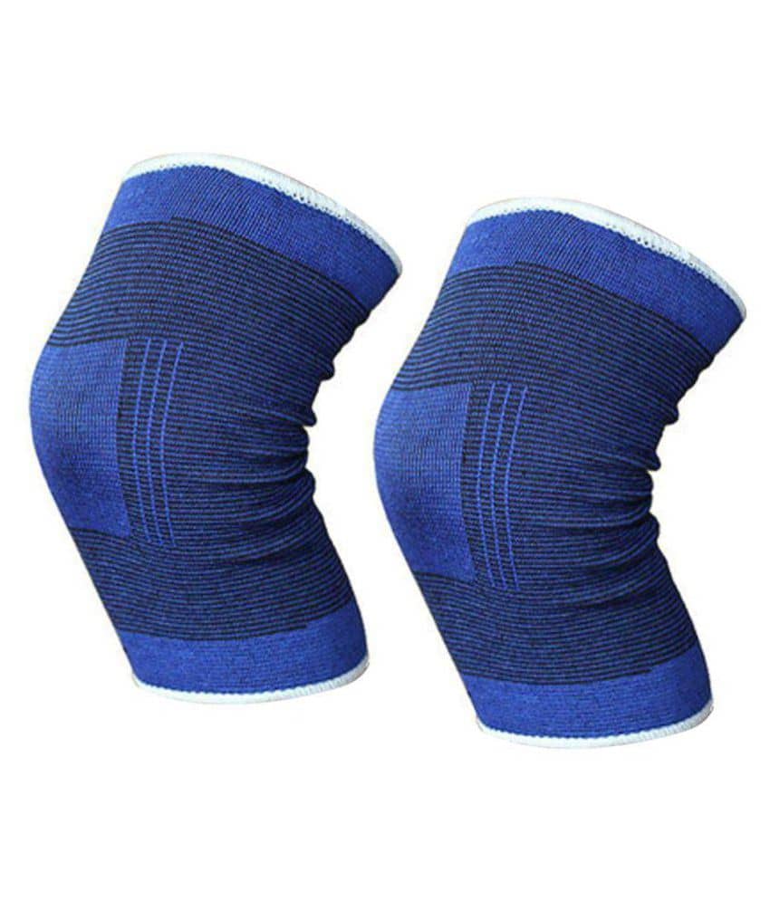 Snowpearl Blue Knee Supports