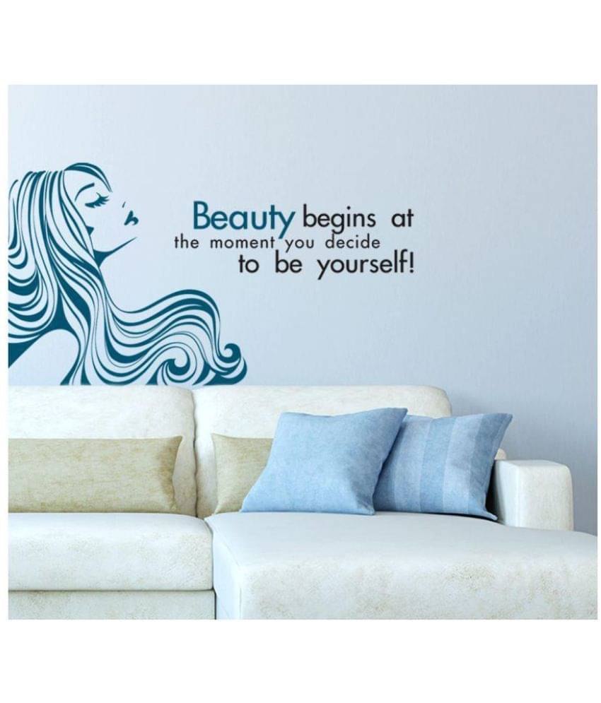     			Happysticky Quotes Vinyl Multicolour Wall Stickers
