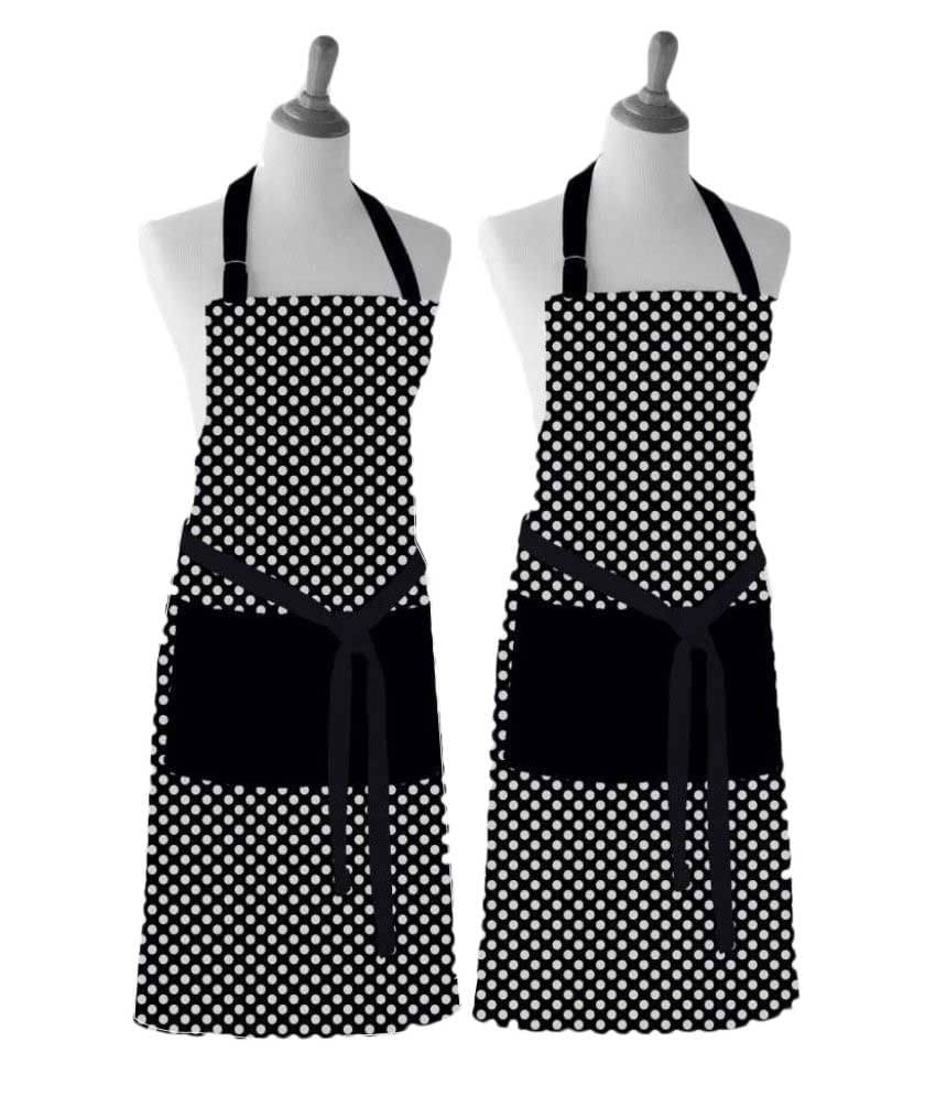     			Airwill - Multicolor Full Apron (Pack of 2)